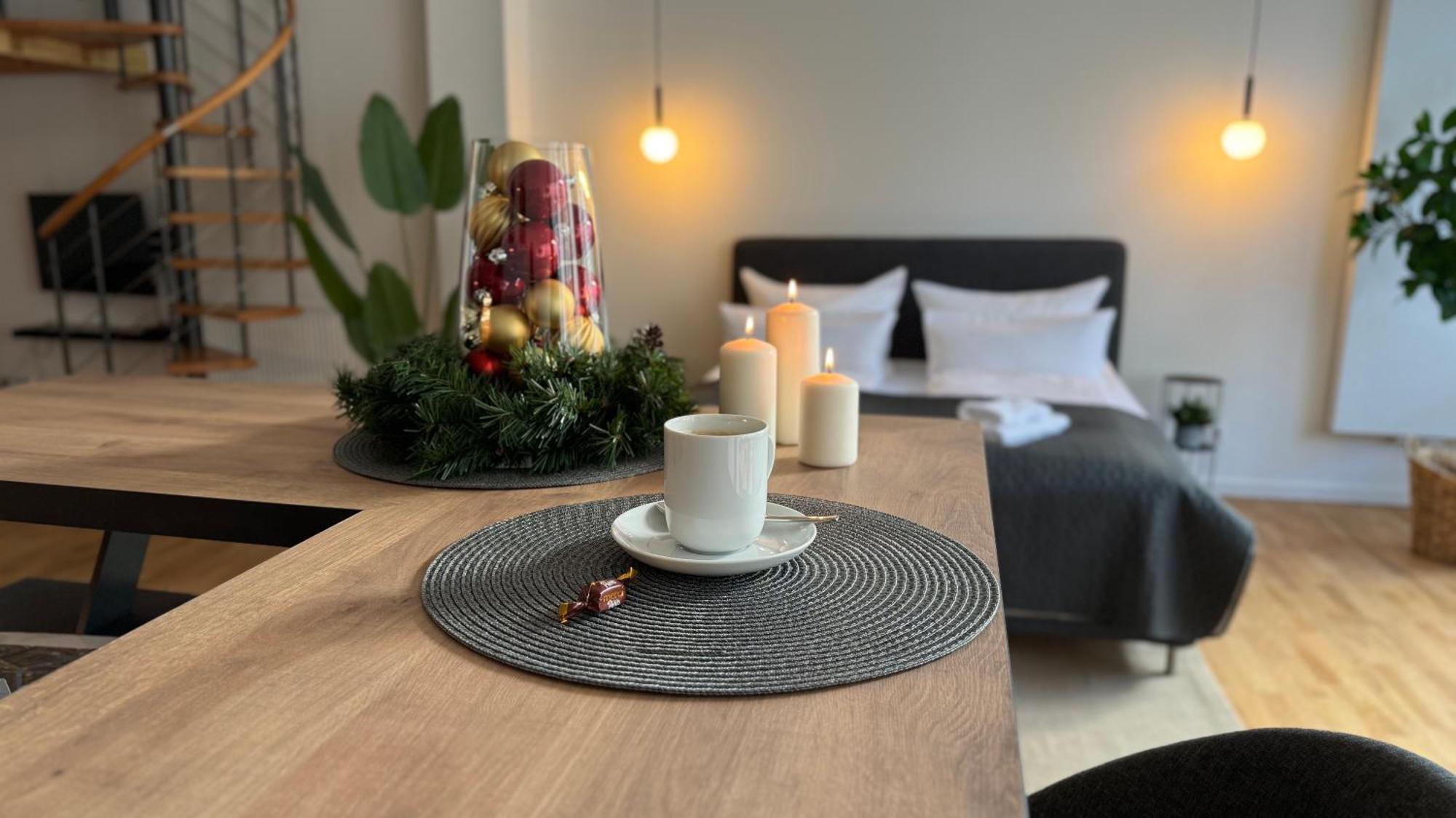 Neu! City-Loft-Apartment Im Goethe Palais I 5P I Lift I Parkplatz I Zentrum I Helios Aue  Exterior foto